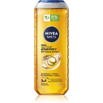 NIVEA MEN Active Energy Gel de duș pentru bărbați - imagine 2
